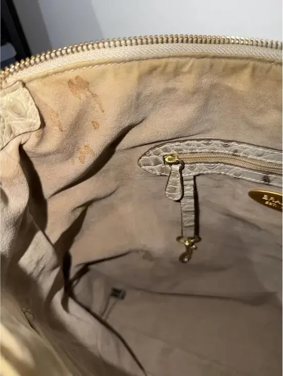 Brahmin Belinda Handbag Beige/Taupe - Picture 9 of 9